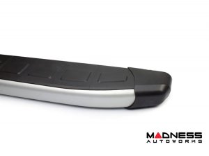 Jeep Renegade Side Steps - ProSide Running Boards - Silver / Black